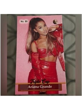 Ariana Grande Music Cigar Mini Celebrity Card Serial #’d /3